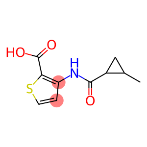 3-{[(2-methylcyclopropyl)carbonyl]amino}thiophene-2-carboxylic acid