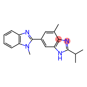 4-Methyl-6-(1-Methylbenzimidazol-Yl)-2-Propyl Benzimidazole