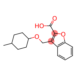 3-{[(4-methylcyclohexyl)oxy]methyl}-1-benzofuran-2-carboxylic acid