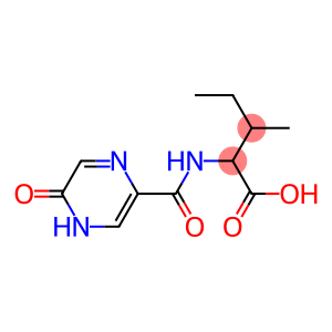 3-methyl-2-[(5-oxo-4,5-dihydropyrazin-2-yl)formamido]pentanoic acid