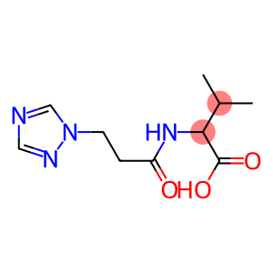 3-methyl-2-[3-(1H-1,2,4-triazol-1-yl)propanamido]butanoic acid