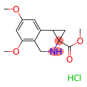 METHYL 4,6-DIMETHOXY-1A,2,3,7B-TETRAHYDRO-1H-CYCLOPROPA[C]ISOQUINOLINE-1A-CARBOXYLATE HYDROCHLORIDE