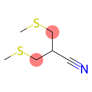 3-(METHYLTHIO)-2-[(METHYLTHIO)METHYL]PROPANENITRILE