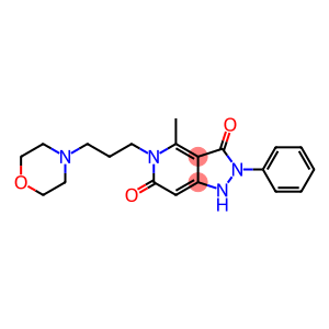 4-METHYL-5-[3-(4-MORPHOLINYL)PROPYL]-2-PHENYL-1H-PYRAZOLO[4,3-C]PYRIDINE-3,6(2H,5H)-DIONE