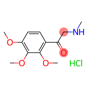 2-(METHYLAMINO)-2',3',4'-TRIMETHOXYACETOPHENONEHYDROCHLORIDE