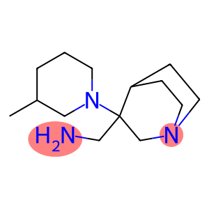 [3-(3-methylpiperidin-1-yl)-1-azabicyclo[2.2.2]octan-3-yl]methanamine