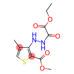 METHYL 3-[2-(2-ETHOXY-2-OXOACETYL)HYDRAZINO]-4-METHYLTHIOPHENE-2-CARBOXYLATE