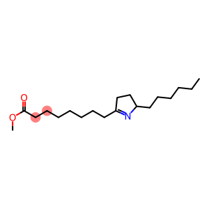 methyl-8-(5-hexyl-1-pyrrolin-2-yl)octanoate