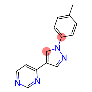 4-[1-(4-METHYLPHENYL)-1H-PYRAZOL-4-YL]PYRIMIDINE