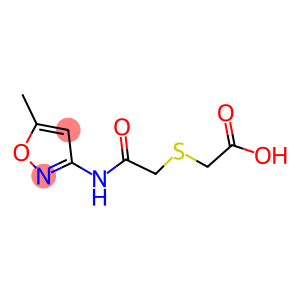 ([2-[(5-METHYLISOXAZOL-3-YL)AMINO]-2-OXOETHYL]THIO)ACETIC ACID