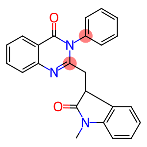 2-[(1-METHYL-2-OXO-2,3-DIHYDRO-1H-INDOL-3-YL)METHYL]-3-PHENYLQUINAZOLIN-4(3H)-ONE