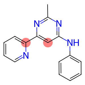 2-METHYL-N-PHENYL-6-PYRIDIN-2-YLPYRIMIDIN-4-AMINE