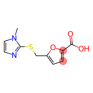 5-[[(1-METHYL-1H-IMIDAZOL-2-YL)THIO]METHYL]-2-FUROIC ACID