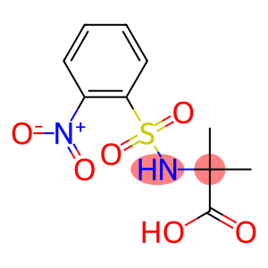 2-methyl-N-((2-nitrophenyl)sulfonyl)alanine