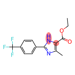 5-METHYL-2-(4-TRIFLUOROMETHYLPHENYL)-3H-IMIDAZOLE-4-CARBOXYLIC ACID ETHYL ESTER