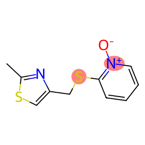 2-([(2-METHYL-1,3-THIAZOL-4-YL)METHYL]THIO)PYRIDINIUM-1-OLATE