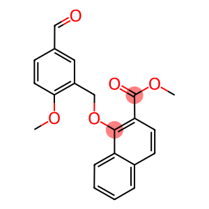 METHYL 1-[(5-FORMYL-2-METHOXYBENZYL)OXY]-2-NAPHTHOATE