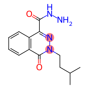 3-(3-METHYL-BUTYL)-4-OXO-3,4-DIHYDRO-PHTHALAZINE-1-CARBOXYLIC ACID HYDRAZIDE