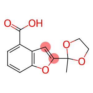 2-(2-Methyl-1,3-Dioxolan-2-yl)-1-Benzofuran-4-Carboxylic Acid