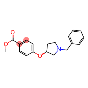 Methyl (3S)-4-(1-benzylpyrrolidin-3-yloxy)benzoate