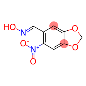 3,4-(METHYLENEDIOXY)-6-NITROBENZALDEHYDE OXIME