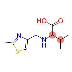 3-METHYL-2-[[(2-METHYL-1,3-THIAZOL-4-YL)METHYL]AMINO]BUTANOIC ACID