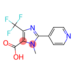 3-METHYL-2-PYRIDIN-4-YL-5-TRIFLUOROMETHYL-3H-IMIDAZOLE-4-CARBOXYLIC ACID