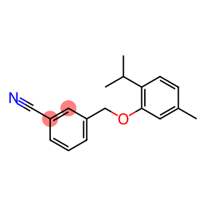 3-[5-methyl-2-(propan-2-yl)phenoxymethyl]benzonitrile
