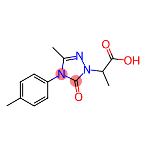 2-[3-METHYL-4-(4-METHYLPHENYL)-5-OXO-4,5-DIHYDRO-1H-1,2,4-TRIAZOL-1-YL]PROPANOIC ACID