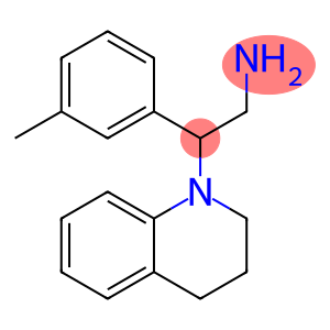 2-(3-methylphenyl)-2-(1,2,3,4-tetrahydroquinolin-1-yl)ethan-1-amine