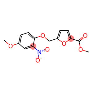 METHYL 5-[(4-METHOXY-2-NITROPHENOXY)METHYL]-2-FUROATE