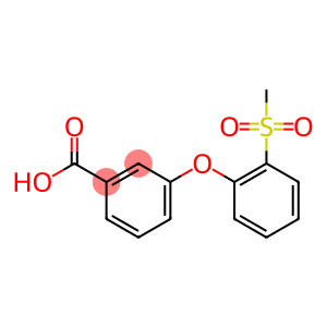 3-[2-(Methylsulphonyl)phenoxy]benzoic acid