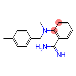 2-{methyl[(4-methylphenyl)methyl]amino}benzene-1-carboximidamide