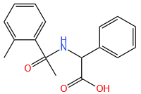 2-[1-(2-methylphenyl)acetamido]-2-phenylacetic acid