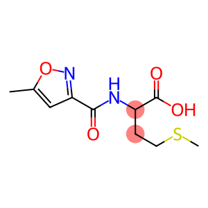 2-[(5-methyl-1,2-oxazol-3-yl)formamido]-4-(methylsulfanyl)butanoic acid