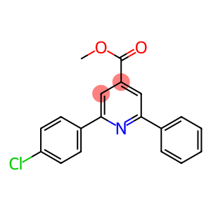 methyl 2-(4-chlorophenyl)-6-phenylpyridine-4-carboxylate