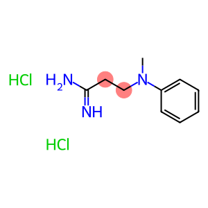 3-(Methyl-phenyl-amino)-propionamidine 2HCl