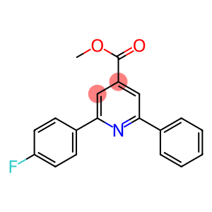 methyl 2-(4-fluorophenyl)-6-phenylpyridine-4-carboxylate