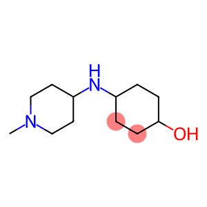 4-[(1-methylpiperidin-4-yl)amino]cyclohexan-1-ol