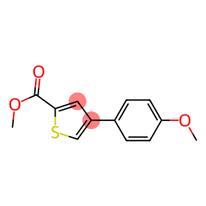 methyl 4-(4-methoxyphenyl)thiophene-2-carboxylate