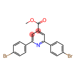 methyl 2,6-bis(4-bromophenyl)pyridine-4-carboxylate