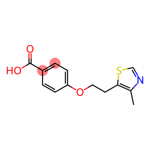 4-[2-(4-methyl-1,3-thiazol-5-yl)ethoxy]benzoic acid