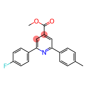 methyl 2-(4-fluorophenyl)-6-p-tolylpyridine-4-carboxylate