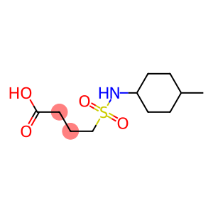 4-[(4-methylcyclohexyl)sulfamoyl]butanoic acid