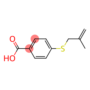 4-[(2-methylprop-2-en-1-yl)sulfanyl]benzoic acid