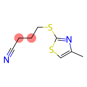 4-[(4-methyl-1,3-thiazol-2-yl)sulfanyl]butanenitrile