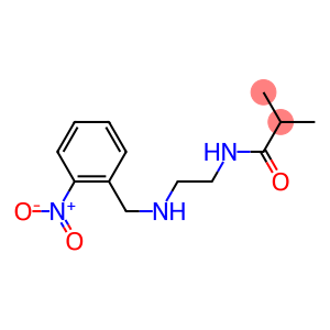 2-methyl-N-(2-{[(2-nitrophenyl)methyl]amino}ethyl)propanamide