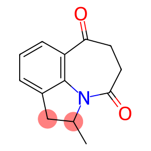 2-METHYL-1,2,5,6-TETRAHYDRO-AZEPINO[3,2,1-HI]INDOLE-4,7-DIONE