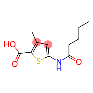 3-methyl-5-pentanamidothiophene-2-carboxylic acid