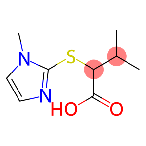 3-methyl-2-[(1-methyl-1H-imidazol-2-yl)sulfanyl]butanoic acid